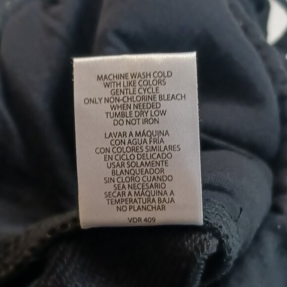 Eddie Bauer Men’s Lounge Pants Black Size M NWOT Drawstring Side & Zipper Pocket - Picture 10 of 10